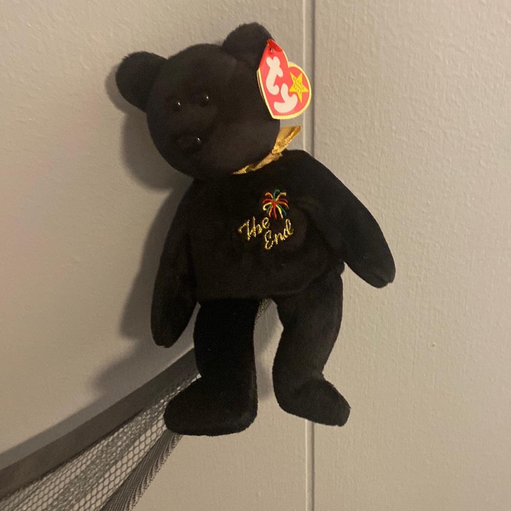 TY Beanie Baby The End First Edition 1999